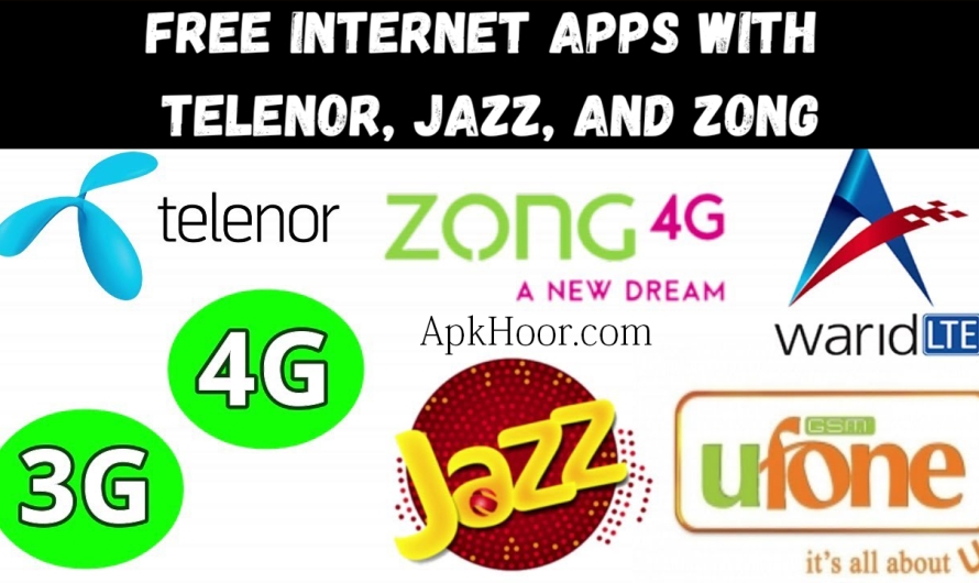How to Use Free Internet Apps with Telenor, Jazz, and Zong 2024