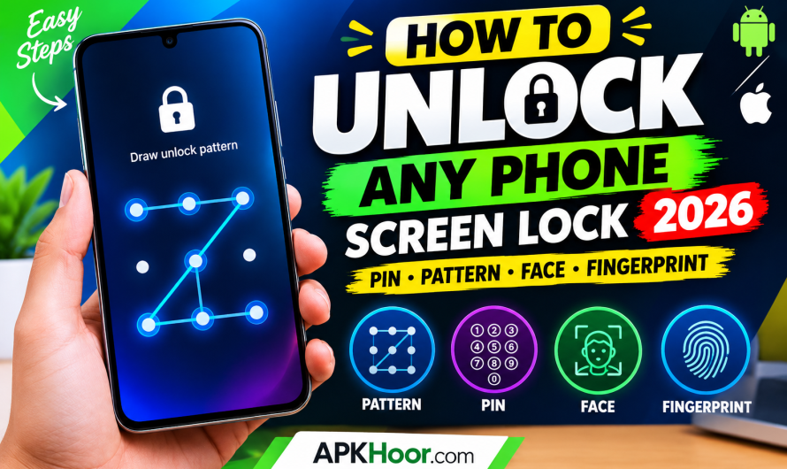 How to Unlock Any Phone Screen Lock 2026: PIN, Pattern, Face & Fingerprint Guide